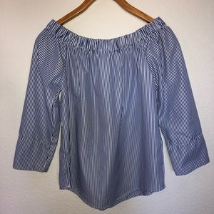 Off the shoulder blouse